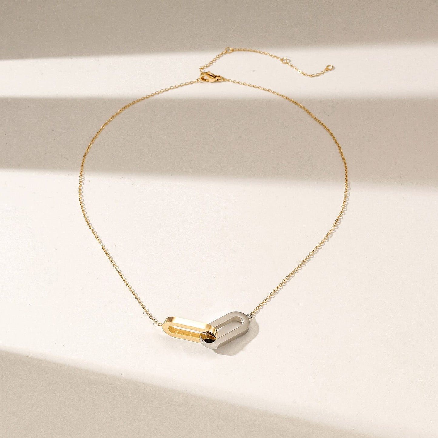 Single Paperclip Necklace