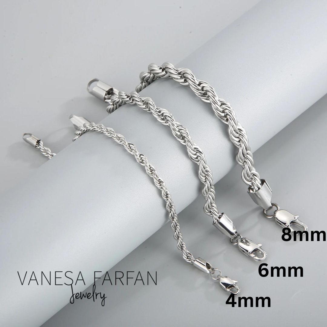 Rope Chain Bracelet Men