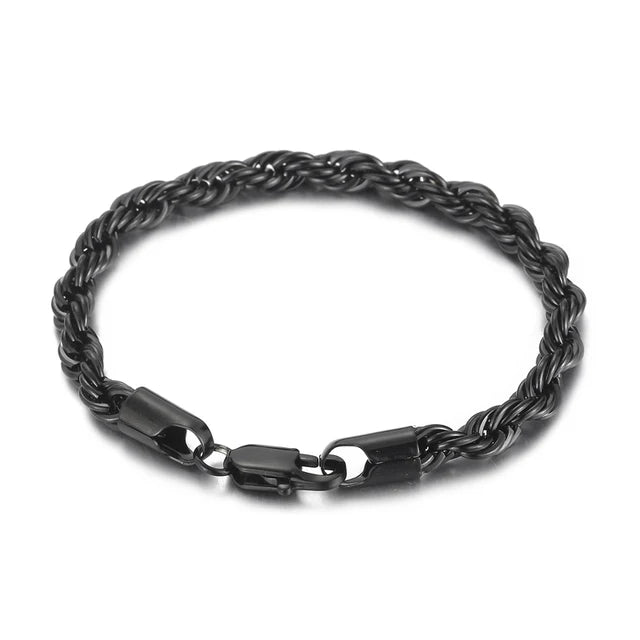 Rope Chain Bracelet Men