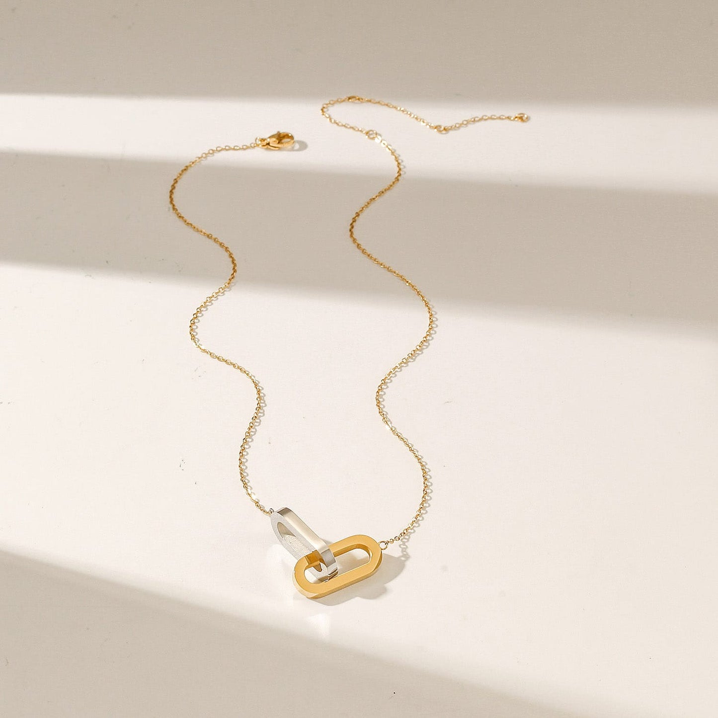 Single Paperclip Necklace