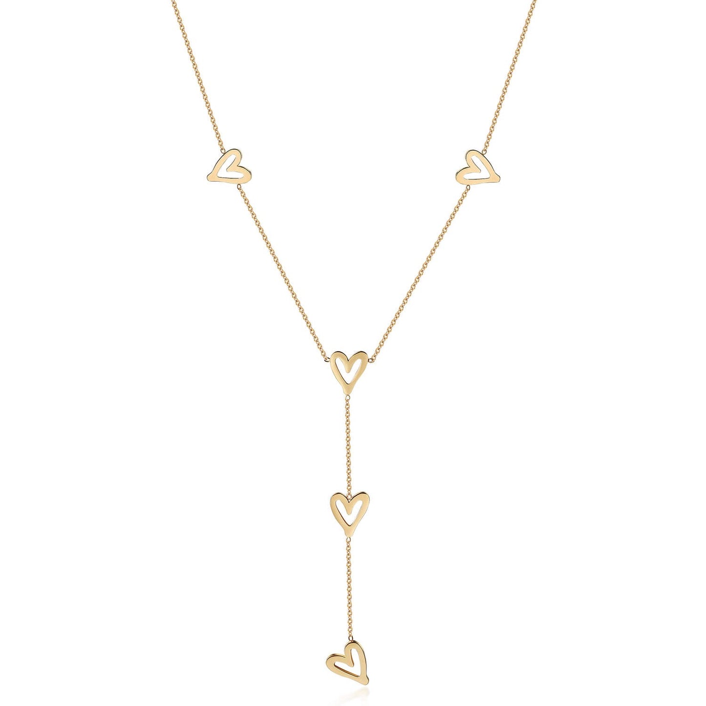 Designer Heart Lariat