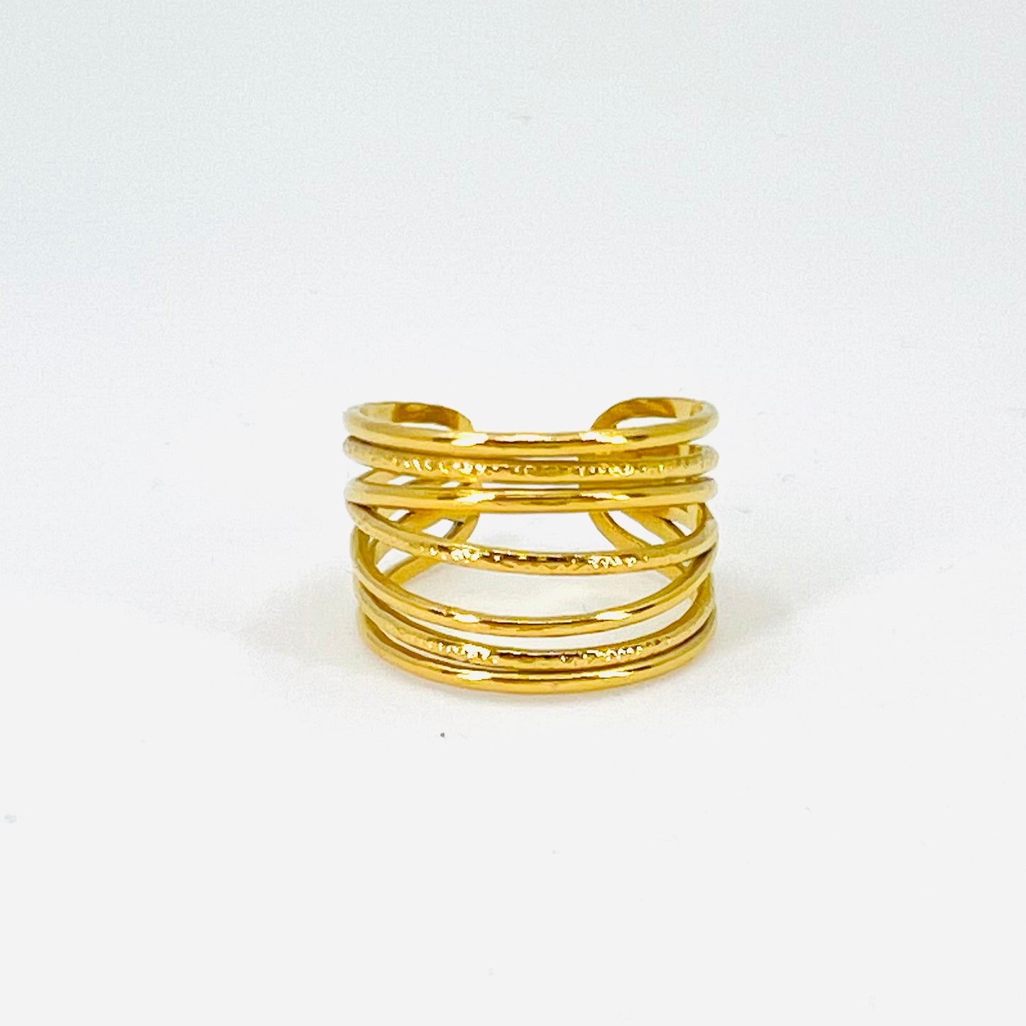Gold Stacked Ring