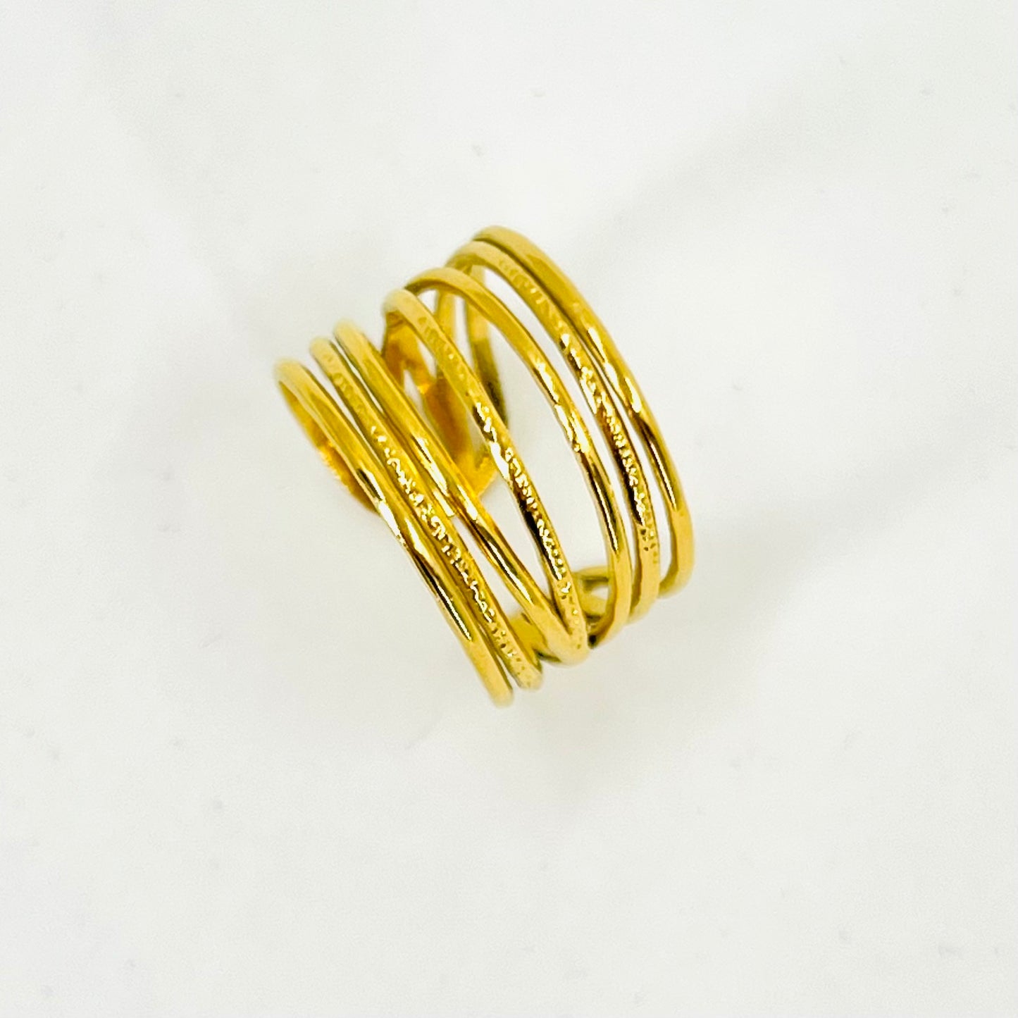 Gold Stacked Ring