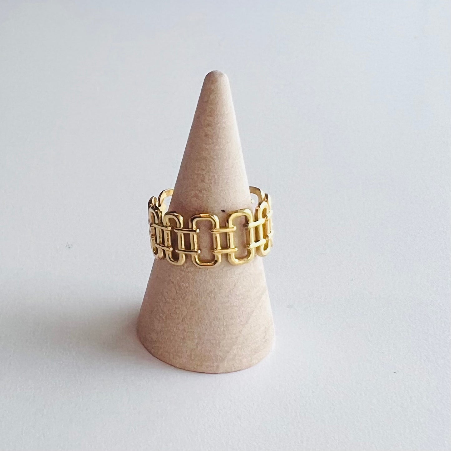 Gold Fence Ring