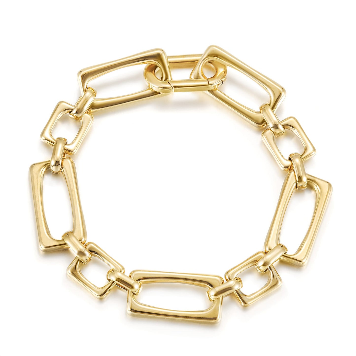 Square Link Chain Bracelet